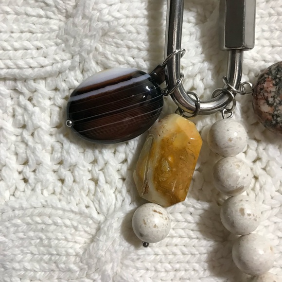 BN Colourful Stone Beaded Keychain
Bag Charm - Picture 2 of 3